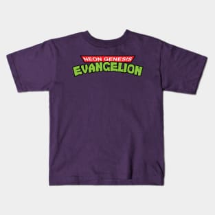 Neon Genesis Evangelion TMNT Kids T-Shirt